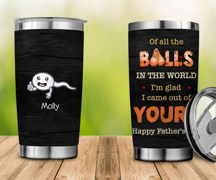 Happy Father's Day - Personalized Tumbler - Gift For Father T - TT3492