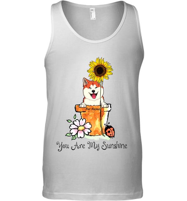 "My Sunshine" dog personalized T-Shirt