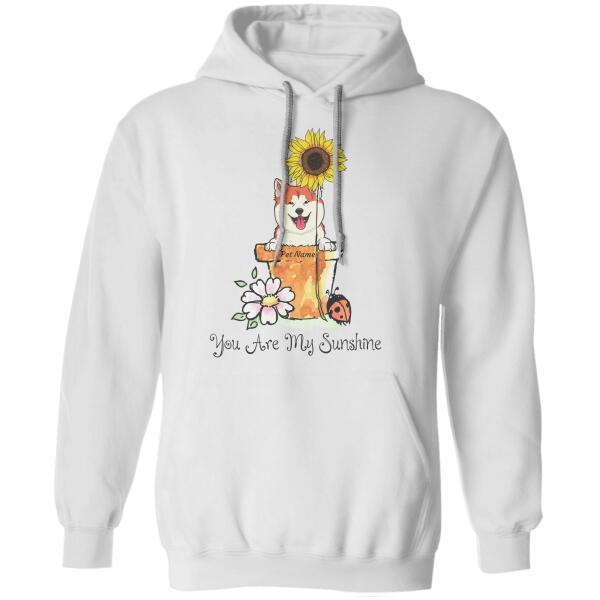 "My Sunshine" dog personalized T-Shirt