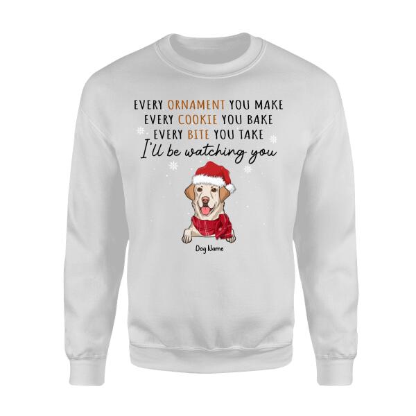 Funny Personalized Christmas Dog T-Shirt TS-PT293