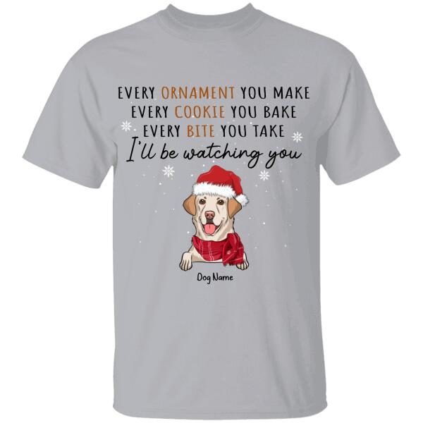 Funny Personalized Christmas Dog T-Shirt TS-PT293