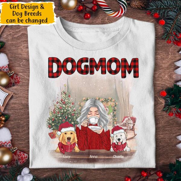 DogMom Personalized T-shirt TS-NB462