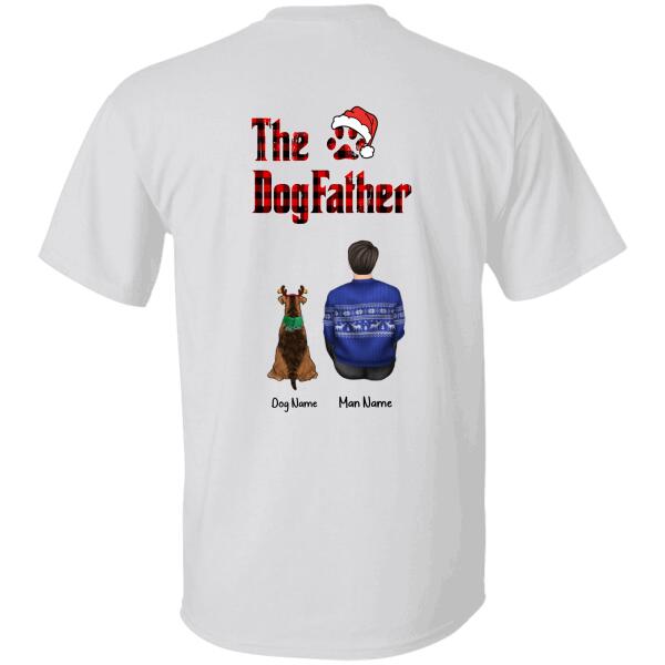 The DogFather Personalized Back T-shirt TS-NB386