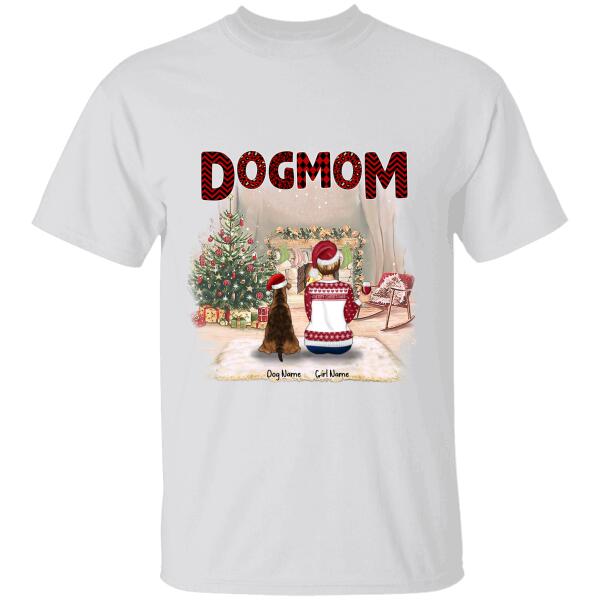 Dog Mom Personalized T-shirt TS-NB501