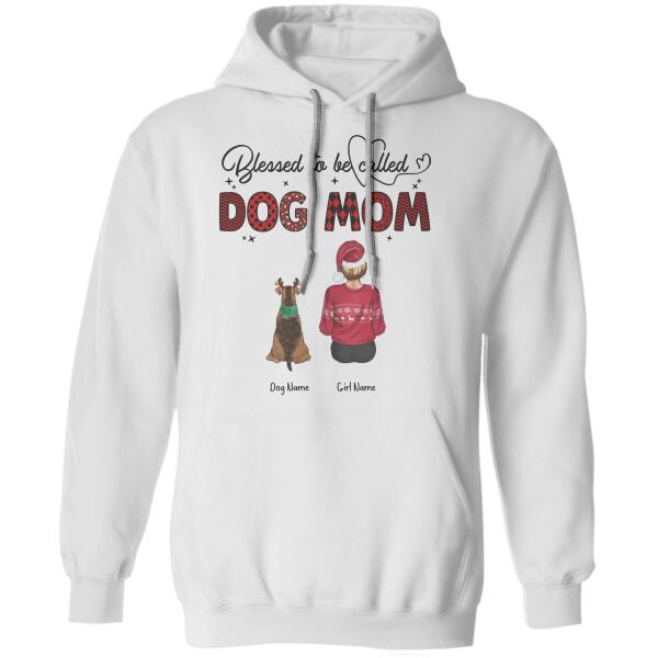 One Blessed Dog Mom Personalized T-Shirt TS-PT389