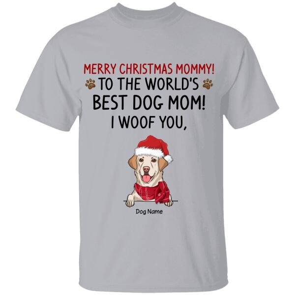 We Woof You Personlized Dog T-shirt TS-NB529