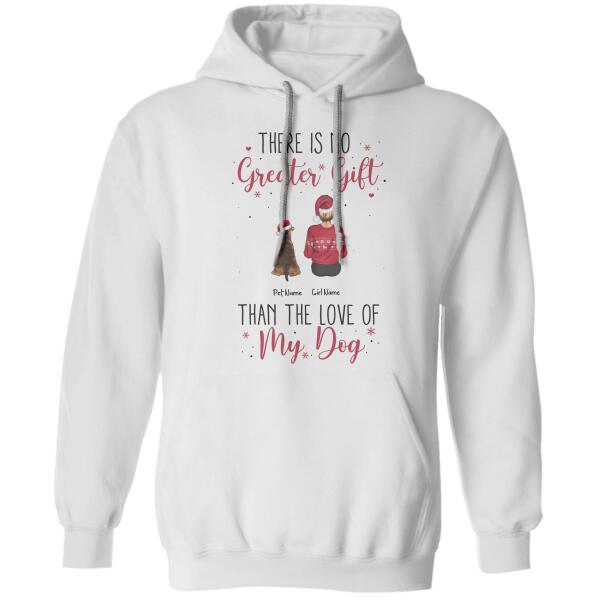 The Love Of My Dogs Is The Best Gift Personalized T-Shirt TS-PT568