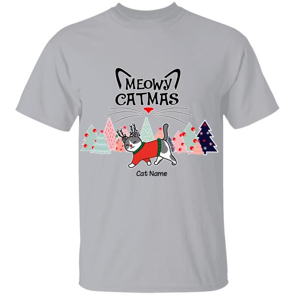 Meowy Catmas Personalized Cat T-Shirt TS-PT598