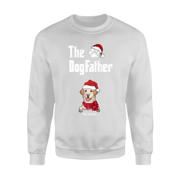 The Dog Father Christmas Personalized T-Shirt TS-PT624