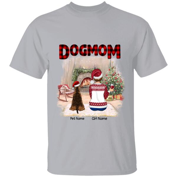 Dog Mom Personalized T-shirt TS-NB673