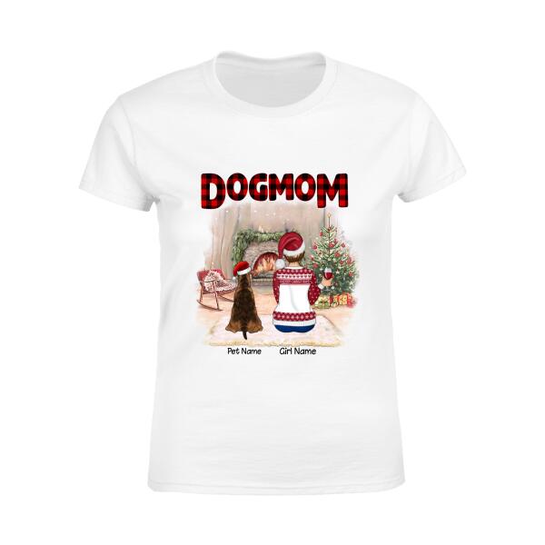Dog Mom Personalized T-shirt TS-NB673