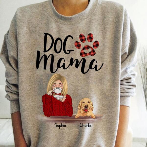 Dog Mama Personalized T-Shirt TS-PT681