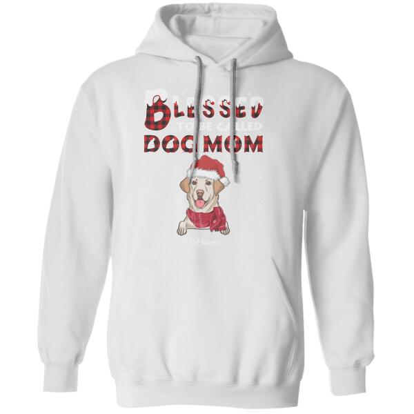 Blessed To Be Called Dog Mom Personalized T-shirt TS-NB688