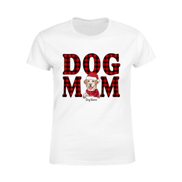 Dog Mom Personalized T-shirt TS-NB707