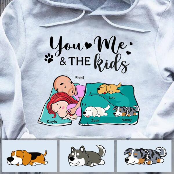 You Me & The Kids Personalized Dog T-shirt TS-NN712