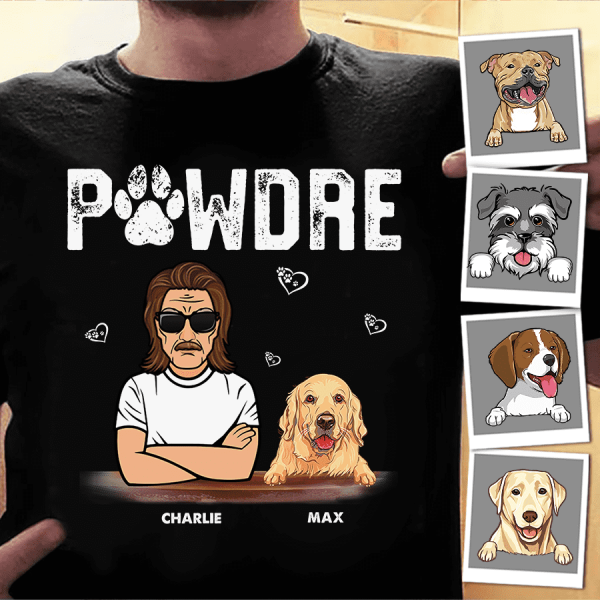 Pawdre Personalized T-shirt TS-NB701