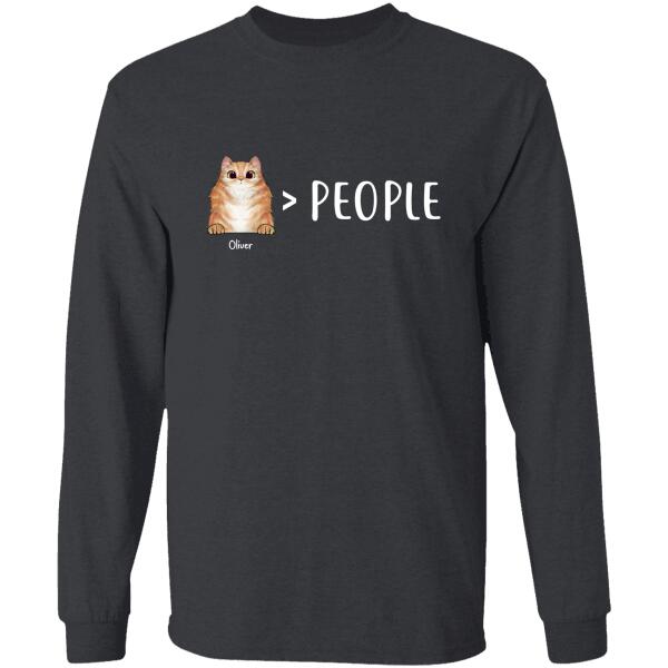 Cats Over People Personalized T-shirt TS-NB768
