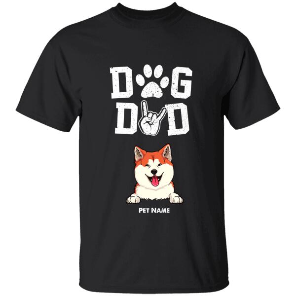Dog Dad Personalized T-Shirt TS-PT754