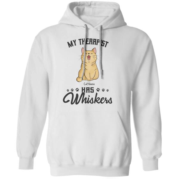 My Therapist Has Whiskers Personalized T-shirt TS-NB819