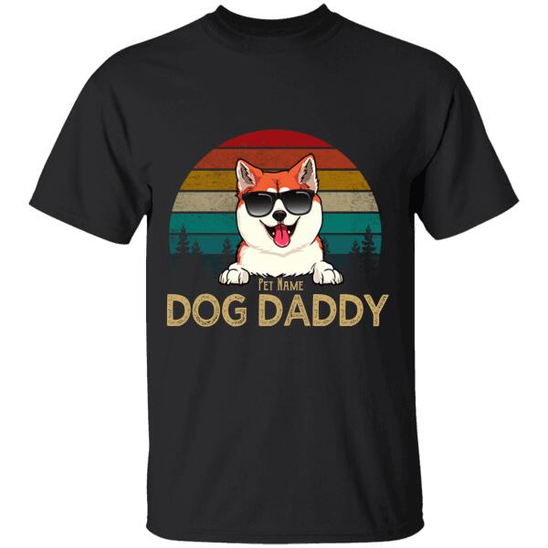 Dog Daddy Personalized T-shirt TS-NB801