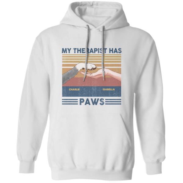 My Therapist Has Paws Personalized T-shirt TS-NB820