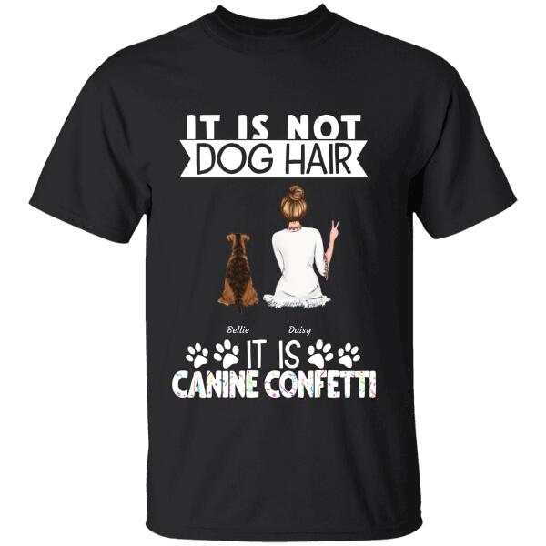 It Is Canine Confetti Personalized Dog T-shirt TS-NB873