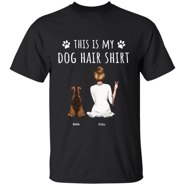 Funny Dog Hair Personalized T-Shirt TS-PT913