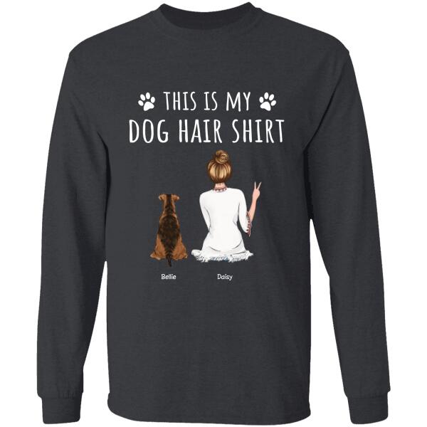 Funny Dog Hair Personalized T-Shirt TS-PT913