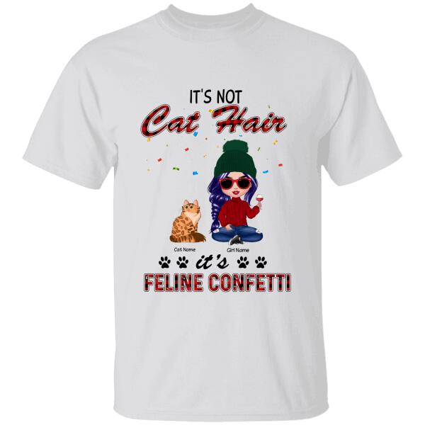 It's Not Dog Hair It's Canine Confetti Personalized T-shirt TS-NB871