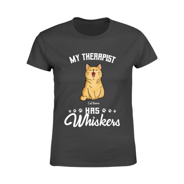 My Therapist Has Whiskers Personalized T-Shirt TS-NB939