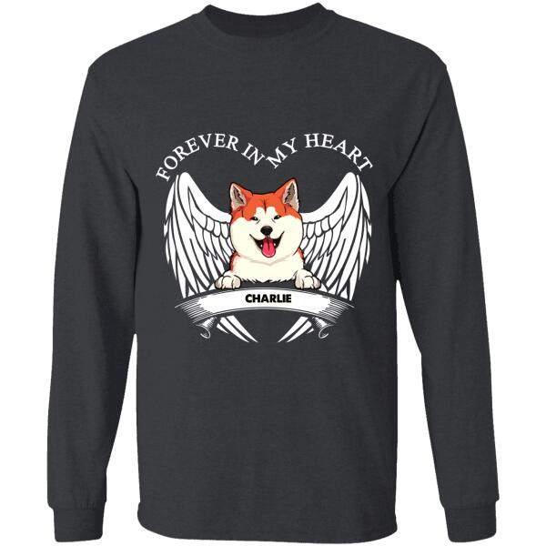 Forever In My Heart Personalized Dog T-shirt TS-NN991