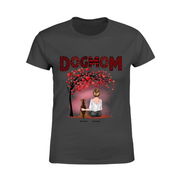 Dog Mom Personalized T-shirt TS-NB996