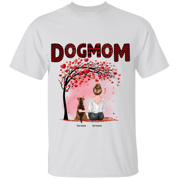 Dog Mom Personalized T-shirt TS-NB996