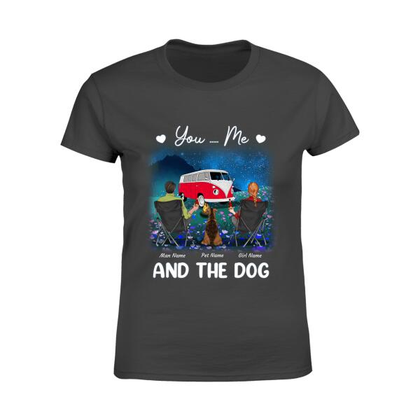 You Me & The Dog Personalized T-shirt TS-NB1050