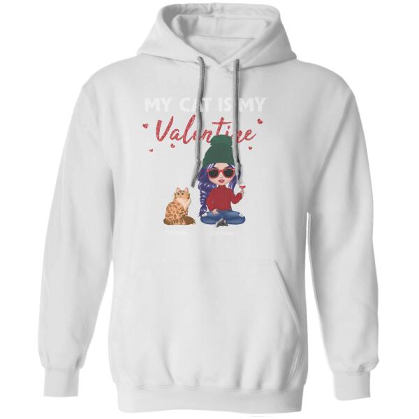 My Cats Are My Valentine Personalized T-shirt TS-NB1065