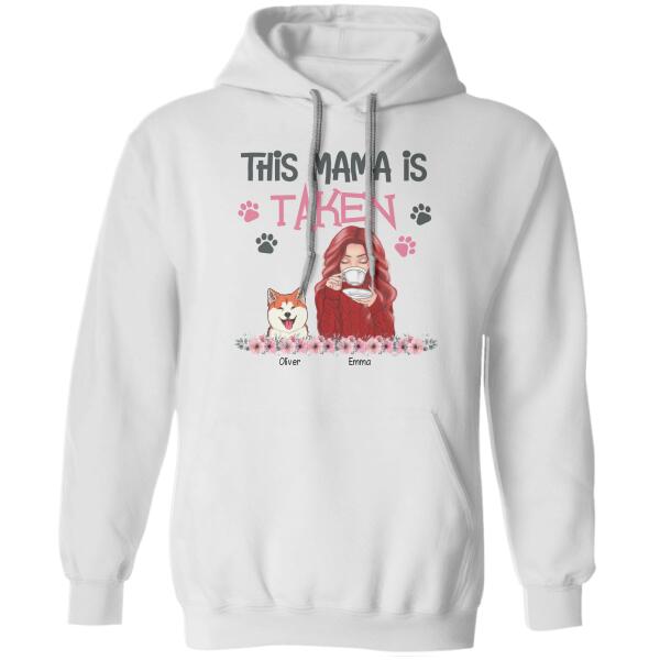 This Mama Is Taken Personalized T-shirt TS-NB1111