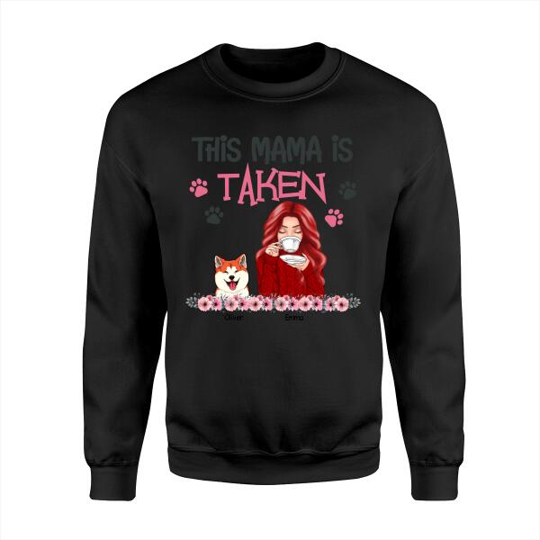 This Mama Is Taken Personalized T-shirt TS-NB1111