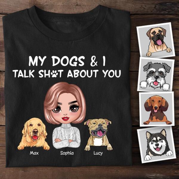 My Dog & I Personalized T-shirt TS-NN1115