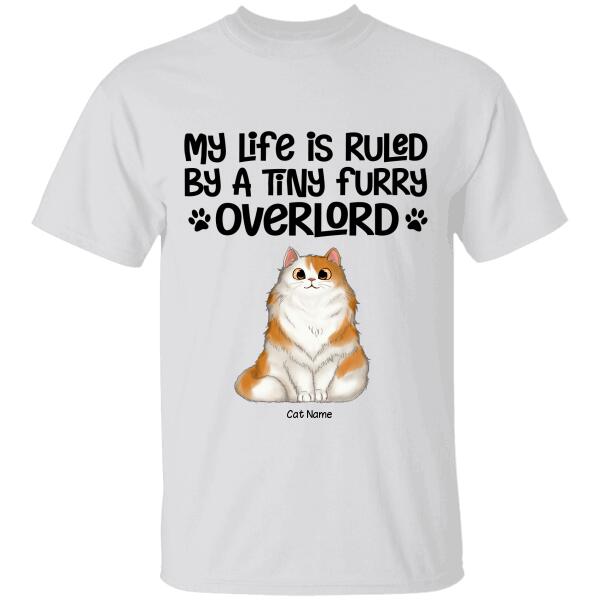 My Life Is Ruled By A Tiny Furry Overlord Personalized T-shirt TS-NB1130