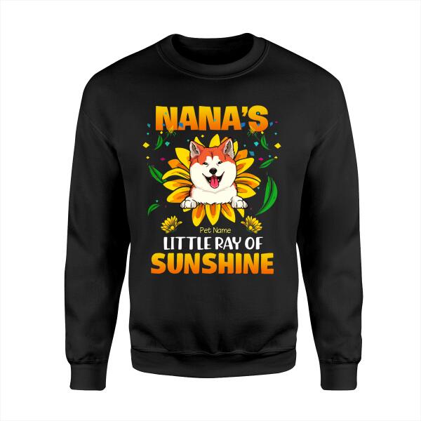 Mama's Little Ray Of Sunshine Personalized T-shirt TS-NN1138