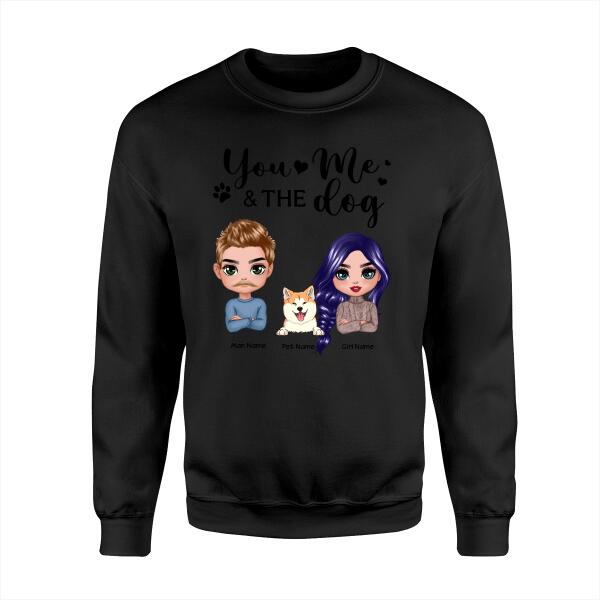 You Me The Dogs Personalized T-shirt TS-NN1152