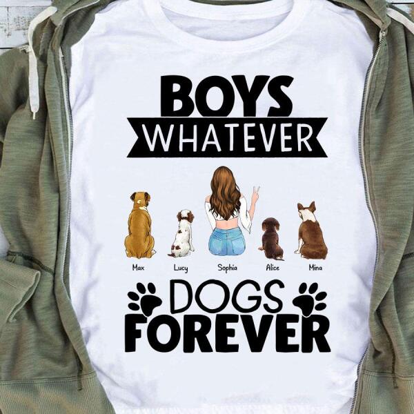 Funny Boys Whatever Dogs Forever TS-PT1179