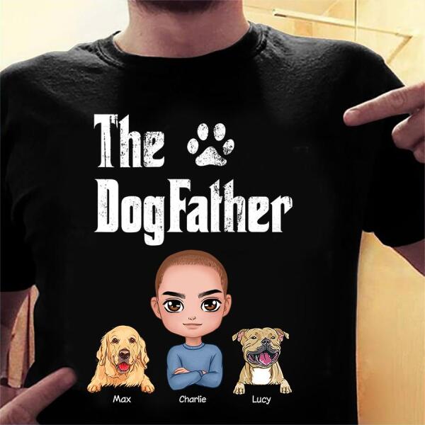 The Dog Father Doll Personalized T-Shirt TS-PT1178