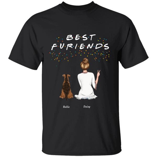Best Furiends Personalized Dog T-Shirt TS-PT1193