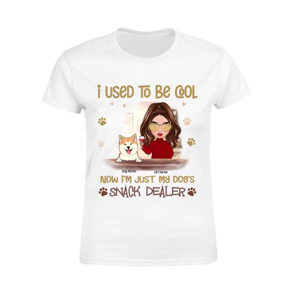 Cool Snack Dealer Dog Mom  Personalized T-shirt TS-NB1190