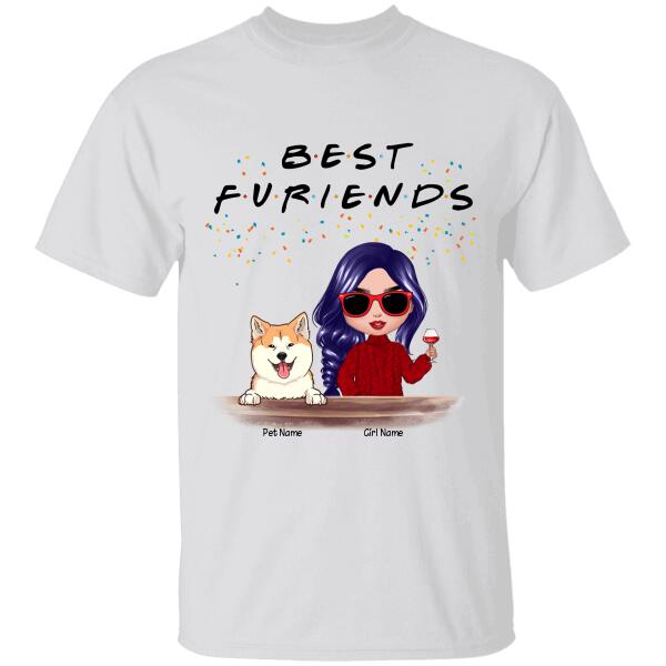 Best Furiends Doll Personalized Dog T-Shirt TS-PT1194