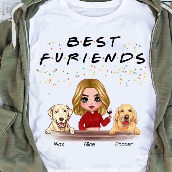 Best Furiends Doll Personalized Dog T-Shirt TS-PT1194