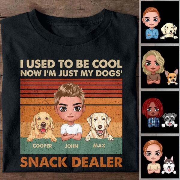 Snack Dealer Dog Dad  Personalized T-shirt TS-NB1214