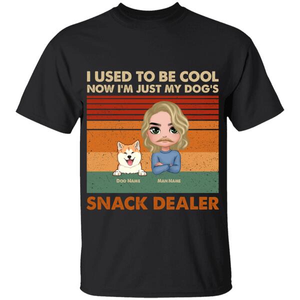 Snack Dealer Dog Dad  Personalized T-shirt TS-NB1214