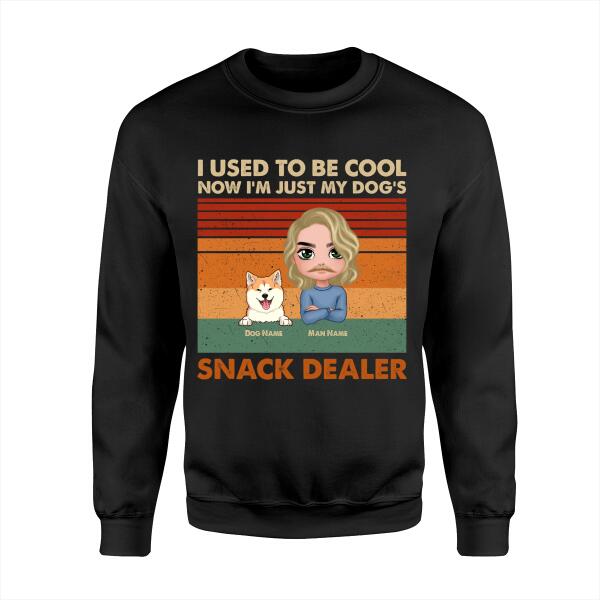 Snack Dealer Dog Dad  Personalized T-shirt TS-NB1214